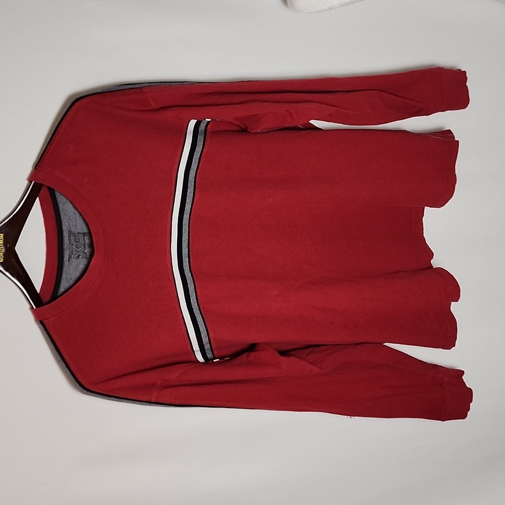 XG Red long Shirt XXL